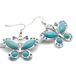 Wings of the West - Blue Earrings
